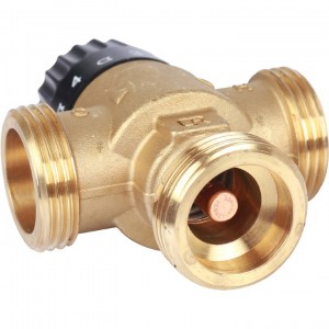 Клапан термостатический смесительный STOUT G1" НР 30-65°С KV 2,3 