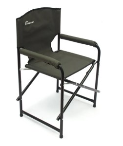 Кресло складное СЛЕДОПЫТ Комфорт, 560х470х830 мм, сталь 22 мм, хаки