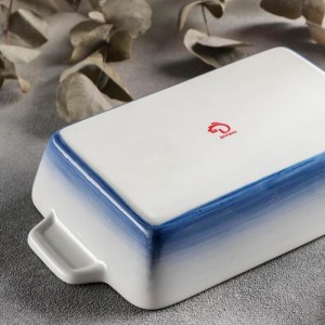 Форма для запекания прямоугольная «Нептун», 23,5×13,5×4,5 см