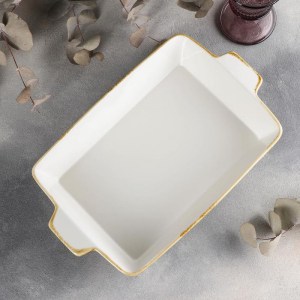 Форма для запекания прямоугольная Доляна «Плутон», 33×20,5×5,5 см